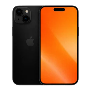 Apple iPhone 15 u crnoj boji, prednja i stražnja strana